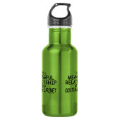 Betekenis Relatie Contrabass Clarinet Waterfles (Voorkant)