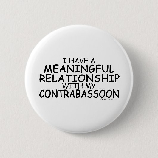 Betekenis Relatie Contrabasson Ronde Button 5,7 Cm (Voorkant)