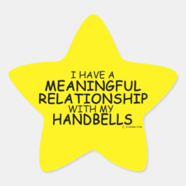 Betekenis Relatie Handbells Star Sticker
