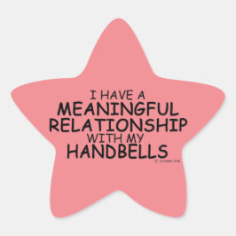 Betekenis Relatie Handbells Star Sticker