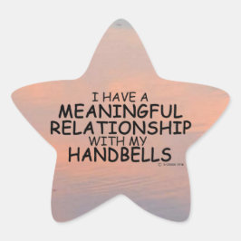 Betekenis Relatie Handbells Star Sticker