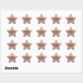 Betekenis Relatie Handbells Star Sticker (Vel)