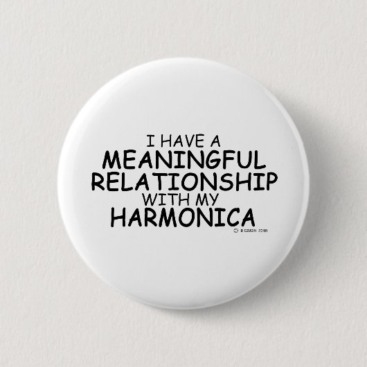 Betekenis Relatie Harmonica Ronde Button 5,7 Cm (Voorkant)