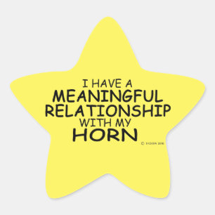 Betekenis Relatie Horn Star-Sticker Ster Sticker