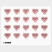 Betekenis Relatie Oboe Heart Sticker (Vel)
