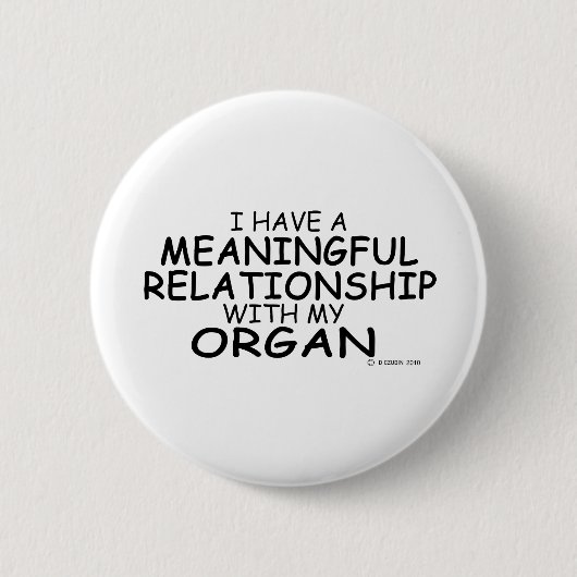 Betekenis Relatie Organ Ronde Button 5,7 Cm (Voorkant)