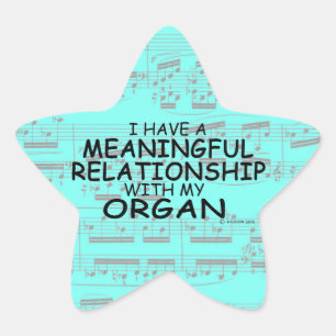 Betekenis Relatie Organ Star Sticker