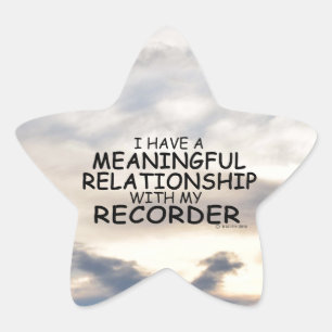 Betekenis Relatie Recorder Star-Sticker Ster Sticker