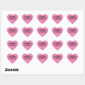 Betekenis Relatie Tin Whistle Heart Sticker (Vel)