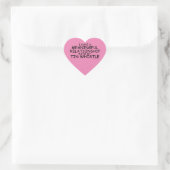Betekenis Relatie Tin Whistle Heart Sticker (Tas)