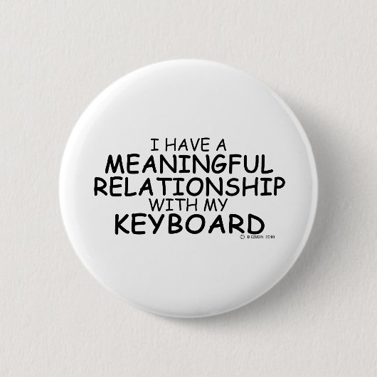 Betekenis Relatie toetsenbord Ronde Button 5,7 Cm (Voorkant)