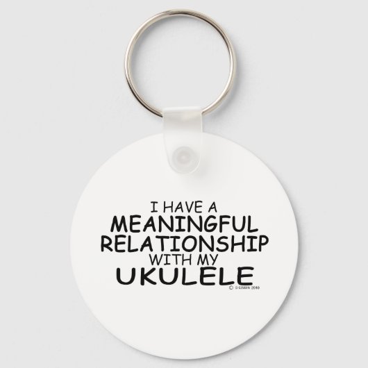 Betekenis Relatie Ukulele Sleutelhanger (Voorkant)