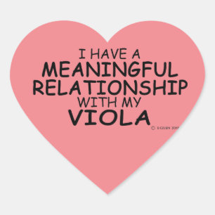 Betekenis Relatie Viola Heart Sticker
