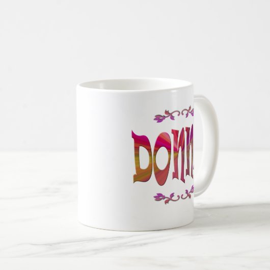 Betekenis van de Donna-Mok Koffiemok (Voorkant rechts)