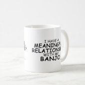 Betekenis van de Mok van Banjo Coffee-Relatie (Voorkant rechts)