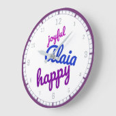 Betekenis van de naam Alaia | Wandklok (Hoek)