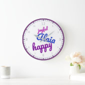 Betekenis van de naam Alaia | Wandklok (Huis)