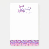 Betekenis van de naam Emily letter E op Post-it br Post-it® Notes (Voorkant)