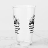 Betekenis van een motorrijder glas (Links)