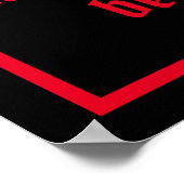 Betekenis van een motorrijder poster (Hoek)