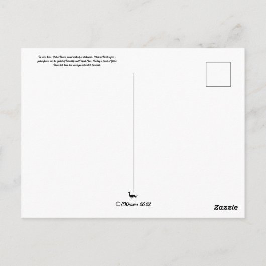 Betekenis van het gele Briefkaart (Achterkant)