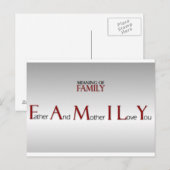 Betekenis van het Inspirerend Briefkaart (Voorkant / Achterkant)