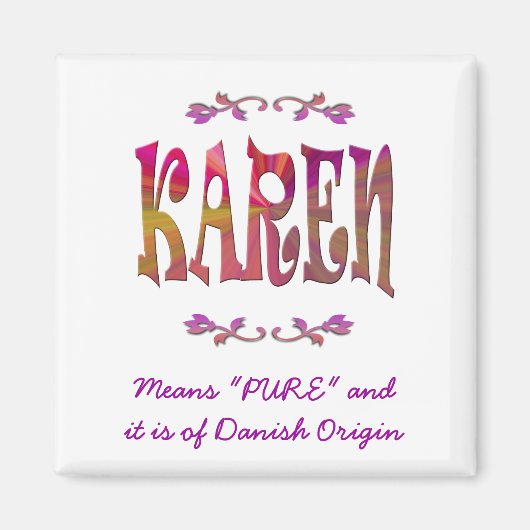 Betekenis van Karen Magnet (Voorkant)