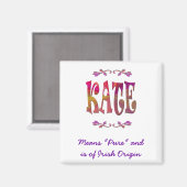 Betekenis van Kate Magnet (Voorkant / Achterkant)