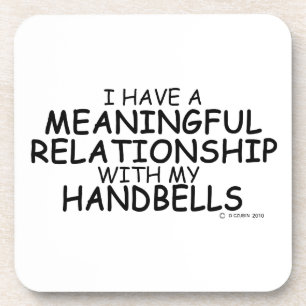 Betekenis van Relatie Handbells Beverage Coaster Bier Onderzetter