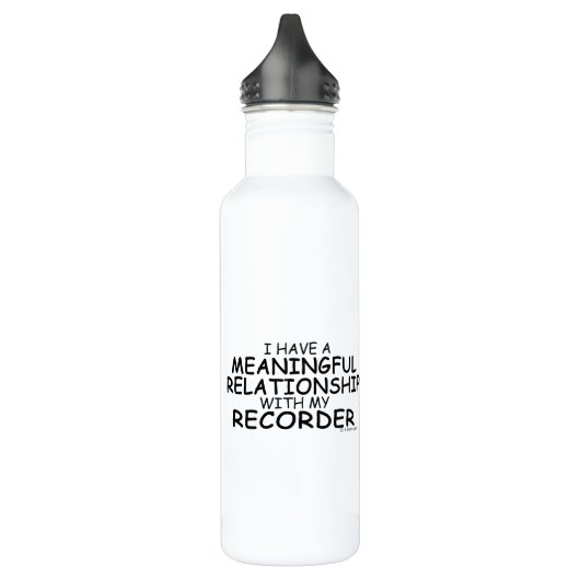 Betekenis van Relatie Recorder Waterfles (Links)