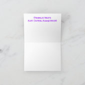 Betekenis van Violets notitiekaarten (Binnen)