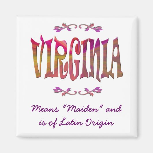 Betekenis van Virginia Magnet (Voorkant)