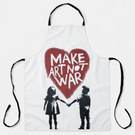 Betekenisvol Hart "MAAK KUNST NIET OORLOG" met Jon Schort