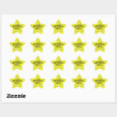 betekenisvolle Relatie Fiddle Star-Sticker Ster Sticker (Vel)