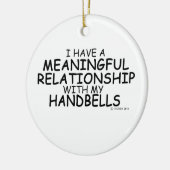betekenisvolle Relatie handriemen Keramisch Ornament (Links)