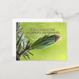 "Betekenisvolle relaties" Motivatiebevestiging Briefkaart