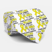 betekent de wereld voor mij 2-bladerkanker stropdas (Opgerold)