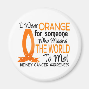 Betekent de wereld voor mij nierkanker magneet