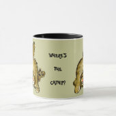 Betekent het dat het gaat? Cartoon Kat Mok (Midden)