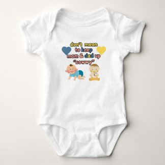 Betekent niet dat mama en papa 's nachts wakker li romper