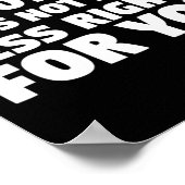 Betekent niet minder rechten voor je protest tegen poster (Hoek)