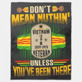 BETEKENT NIETS FLEECE DEKEN (Voorkant)