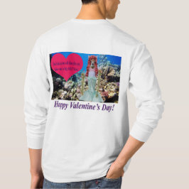 betekent t-shirt met lange mouwen. Fijne Valentijn