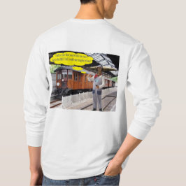 betekent t-shirt met lange mouwen. Gelukkige Vader