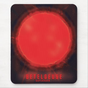 betelgeuse supernova ruimte kunst muismat