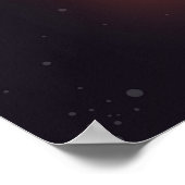 betelgeuse supernova ruimte kunst poster (Hoek)