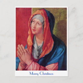 Betende Maria Feestdagenkaart