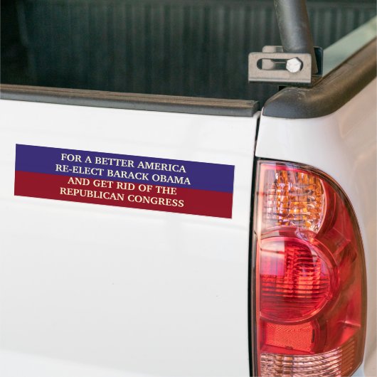 BETER AMERIKA BUMPERSTICKER (Op Truck)