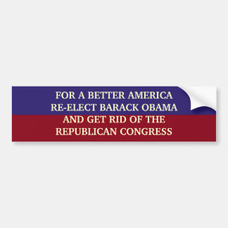 BETER AMERIKA BUMPERSTICKER