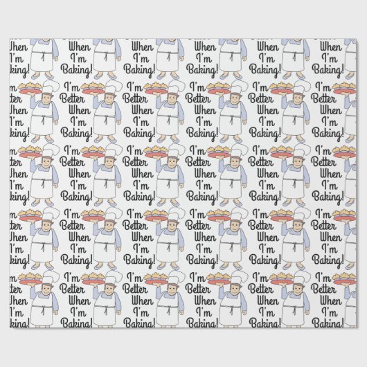 Beter bij baken cadeaupapier (Vlak)